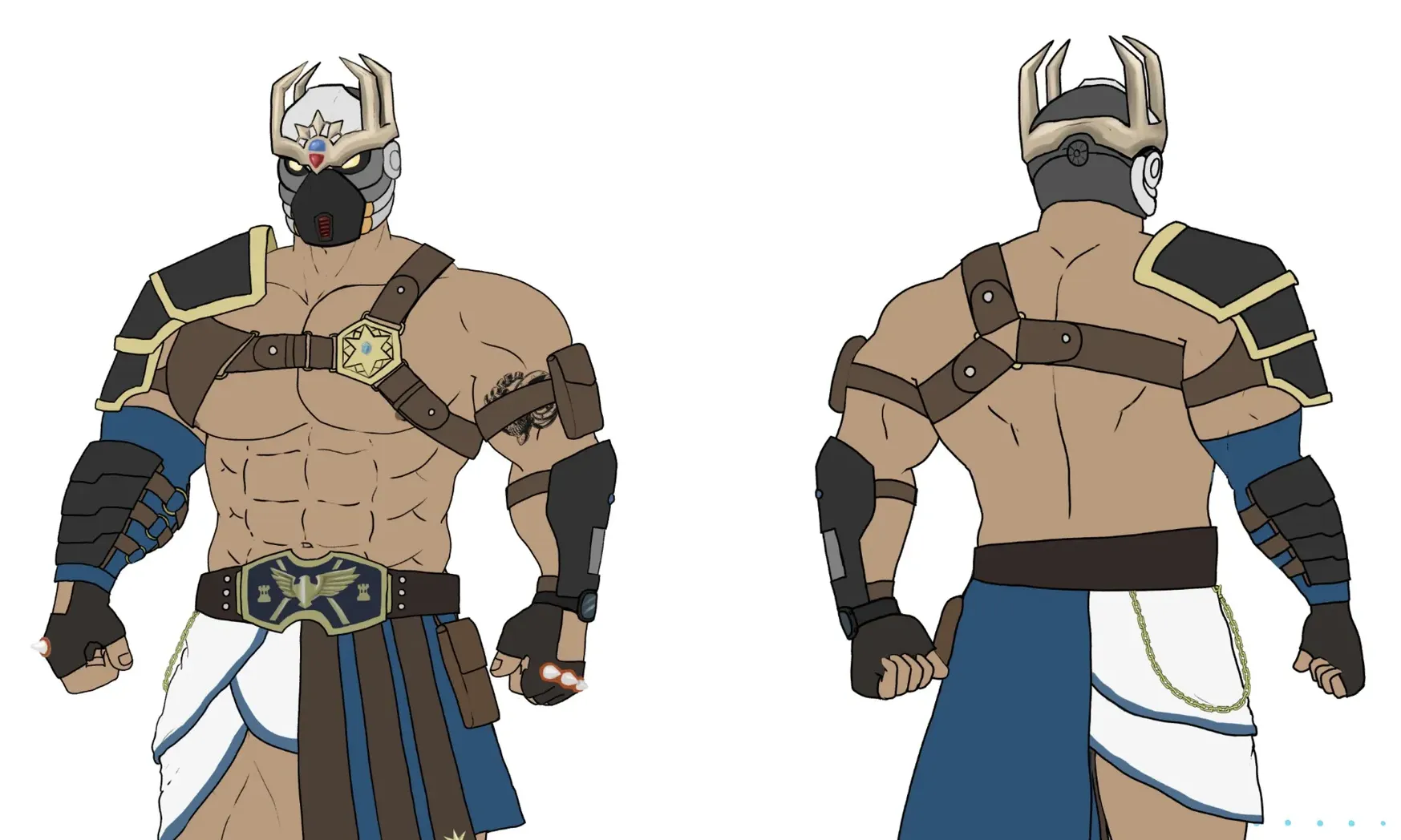 Paul Alkaid Character Design